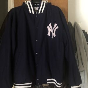 New York Yankees wool jacket.